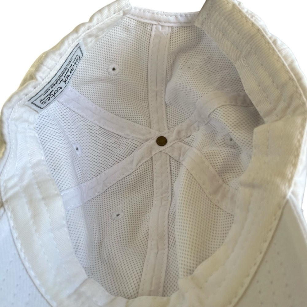 Island Totes White Hat with Pink Whale Women’s Adjustable Back - Picture 5 of 7